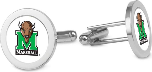 CSI Silver Cufflinks (Gift Boxed) With Colored Medallion - ONLINE ONLY