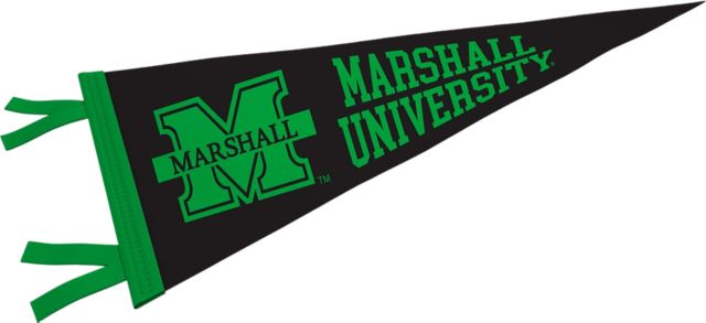 Marshall University 9'' x 24'' Pennant