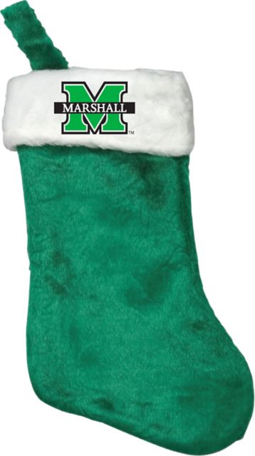 Marshall University Plush Stocking