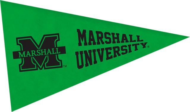 Marshall University Mini Magnet Pennant