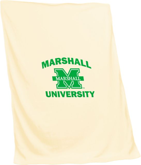 Marshall University 84 x 54 Sweatshirt Blanket