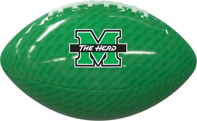 Marshall University Mini Glass Football