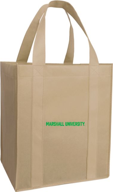  Reusable Marshall University Shopping Bags or Marshall Grocery  Bag 2Pc SET NATURAL COTTON : Sports & Outdoors
