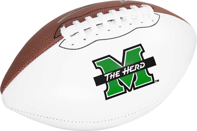 Marshall University Autograph Football
