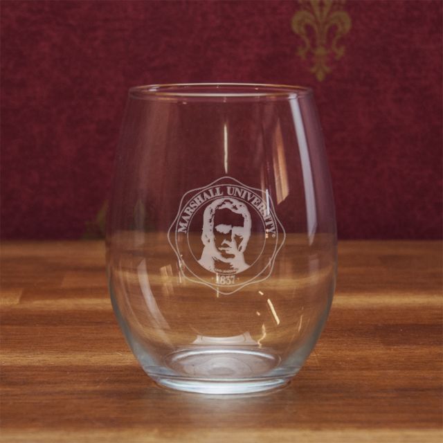 Marshall University 21 Oz. Stemless Wine Glass