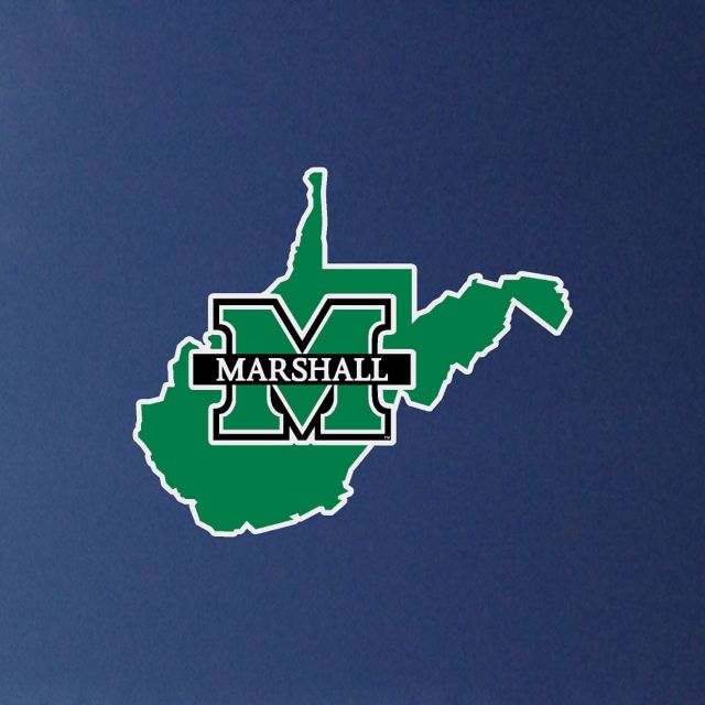 Marshall University Thundering Herd State Decal