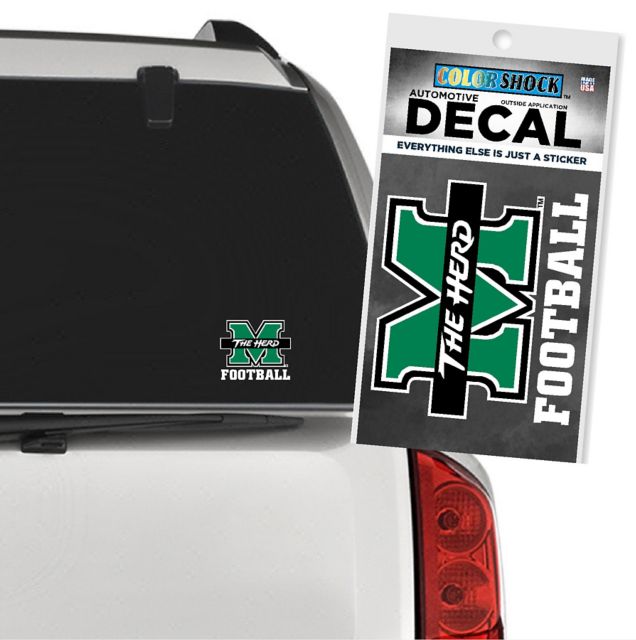 Marshall University Football Decal