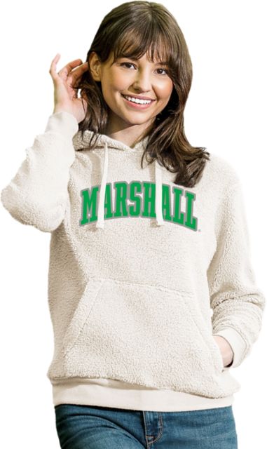 Marshall University Women's Sherpa Hooded Sweatshirt