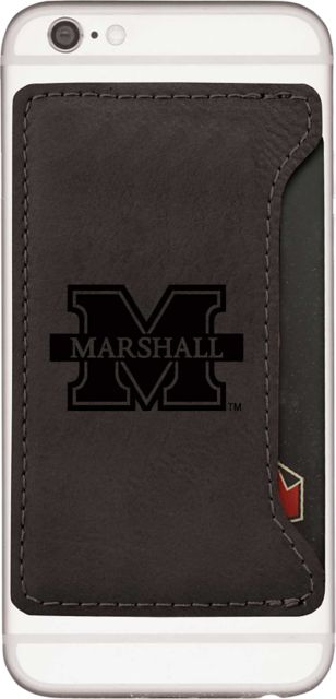 Marshall University Velour Cell Phone Cardholder