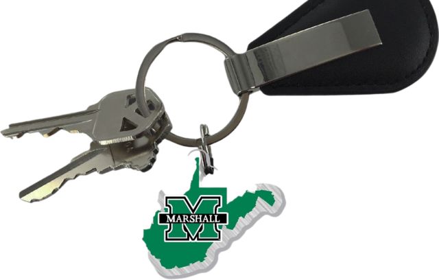 Marshall University Keychain