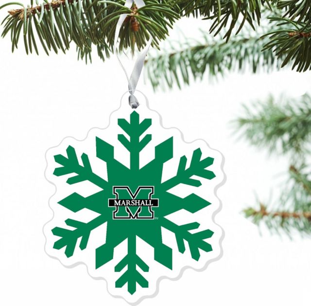 Marshall University 3 x 4 inch Ornament