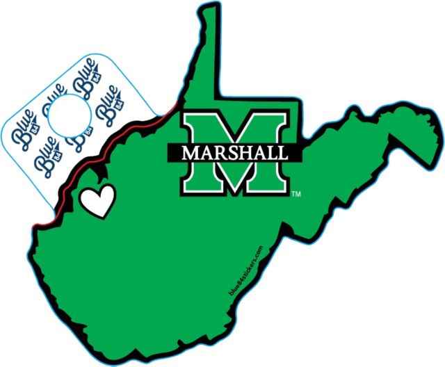Marshall University Full-Size Sticker