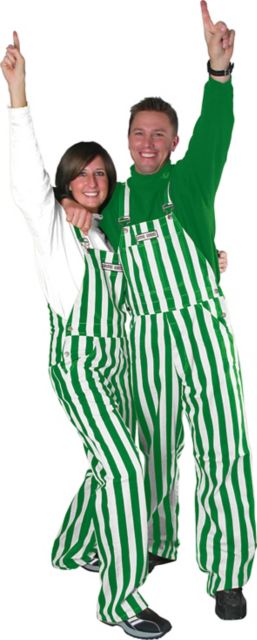 Marshall University Stripe Game Bib Overalls