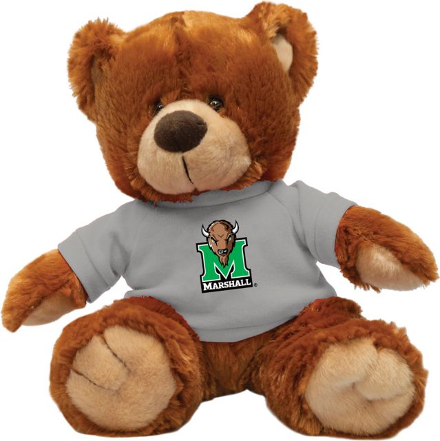 Marshall University 12'' Plush Noah Bear - Honey - ONLINE ONLY