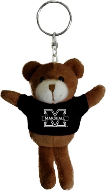 Marshall University Plush Keychain