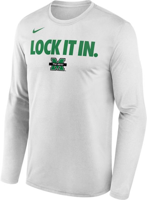 Marshall University Basketball Long Sleeve Bench T-Shirt