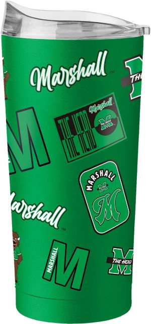 Marshall University 20oz Dreamweave Powder Coat Tumbler