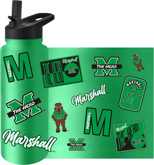 Marshall University 34oz Dreamweave Quencher Bottle