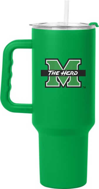 Marshall University 40 oz. Handle Tumbler