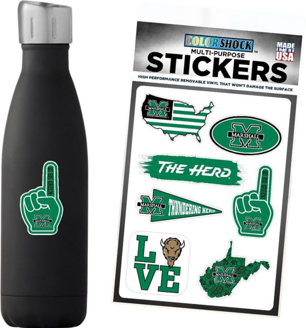 Marshall University 7.5'' x 7.5'' Sticker Sheet