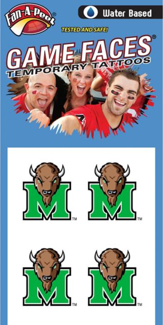 Marshall University Tattoo 4-Pack