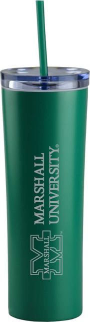 Marshall University 16 oz. Tumbler with Straw