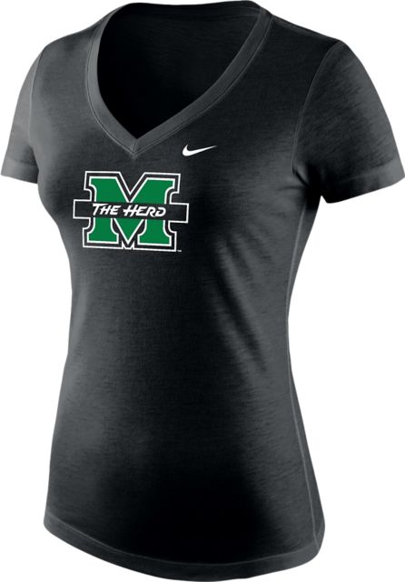 Marshall University Women's Brush Phrase T-Shirt
