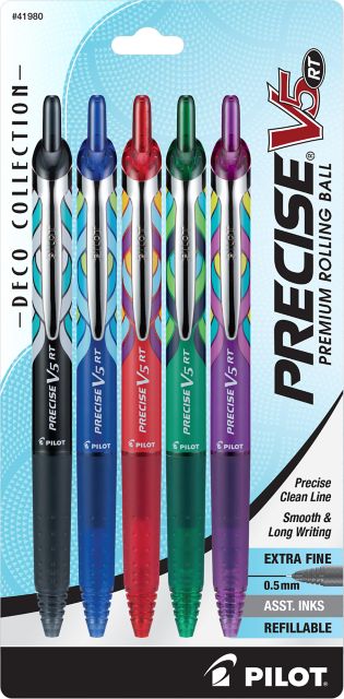 PRECISE V5 DECO RT 5PK ASST