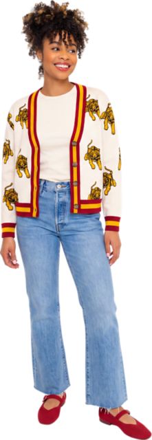 Tuskegee University Women's Crop Cardigan