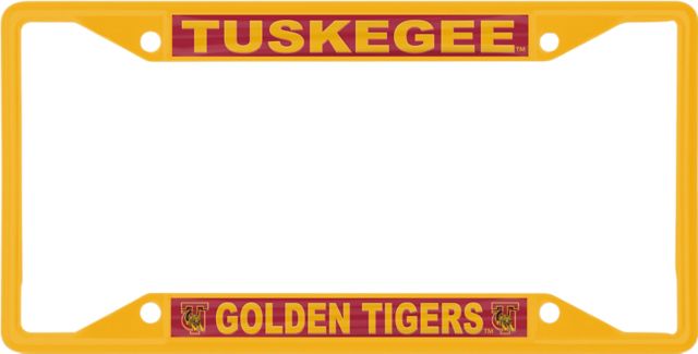 Tuskegee University Golden Tigers License Plate Frame