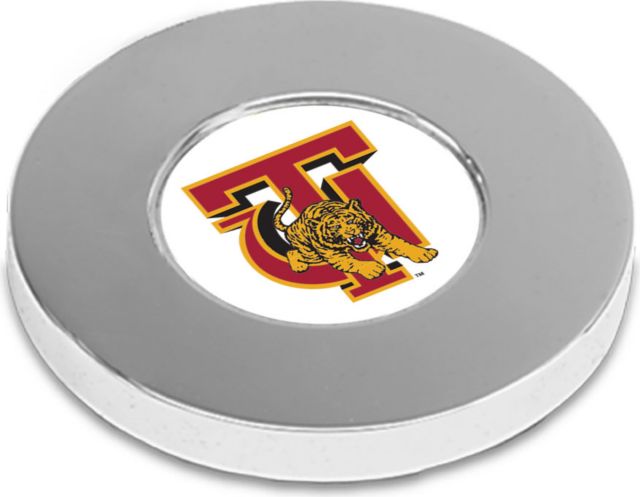 CSI Silver Paperwitheight (Gift Boxed) With Colored Medallion - ONLINE ONLY