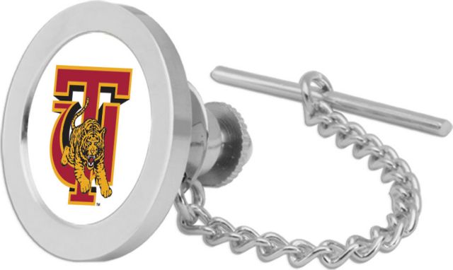 CSI Silver Tie Tack/Lapel Pin Gift Boxed With Colored Medallion - ONLINE ONLY