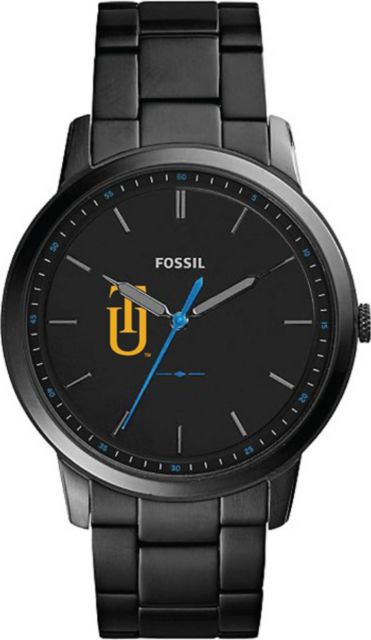 Fossil The Minimalist Slim Three-Hand Black Stainless Steel Watch - ONLINE ONLY