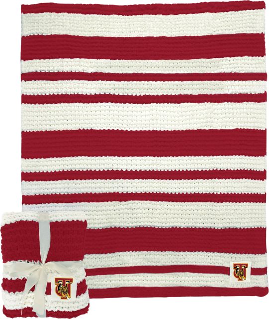 Tuskegee University Cable Knit Throw 50x60