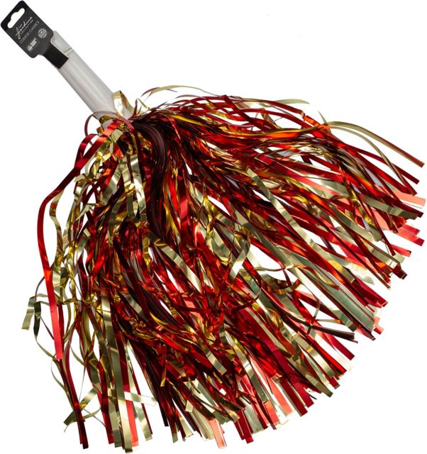 Tuskegee University Short Stick Shimmer Pom