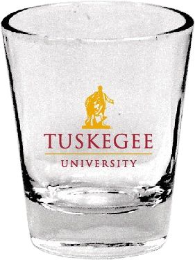 Tuskegee University 1.5 oz. Collector's Glass