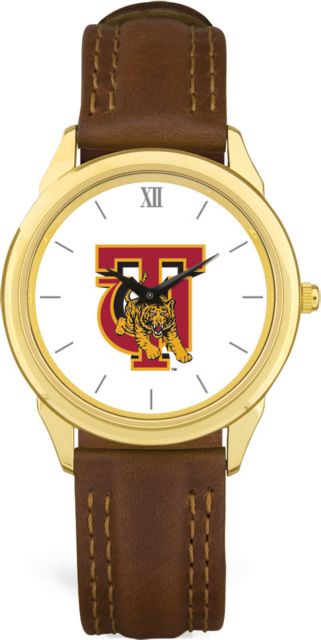 CSI Brownleather Wristwatch With  Colored Medallion - ONLINE ONLY