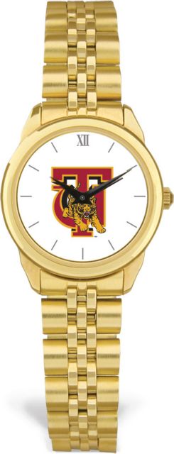 CSI Women's Gold Rolled Link Watch  (Gift Box) With Colored Medallion - ONLINE ONLY
