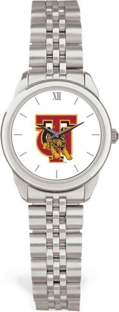 CSI Women's Silver Rolled Link Watch (Gift Boxed)  With Colored Medallion - ONLINE ONLY