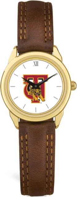 CSI Withomens Browithn Leather Withatch With Colored Medallion - ONLINE ONLY