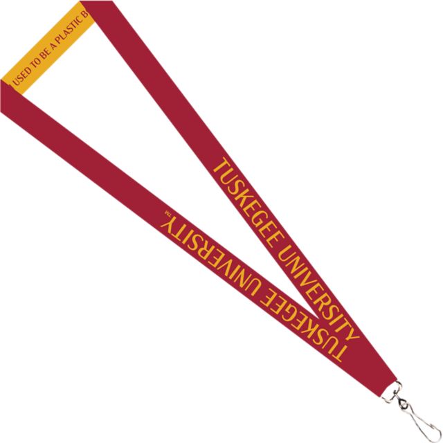 Tuskegee University Recycled Lanyard