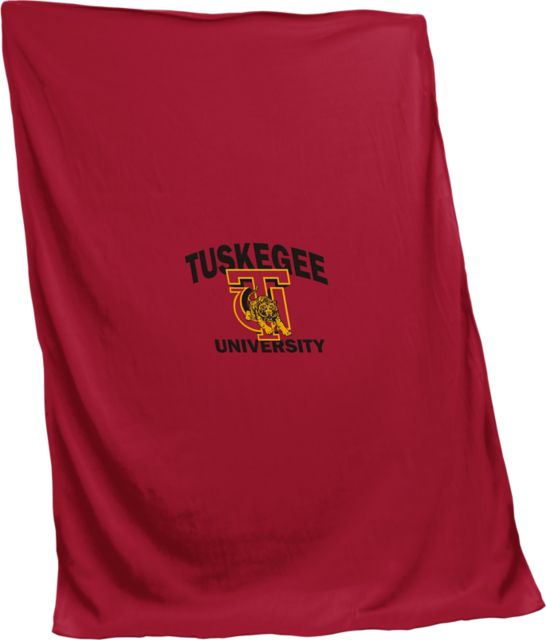 Tuskegee University 84x54 Golden Tigers Sweatshirt Blanket