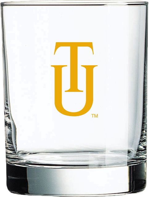 Tuskegee University Golden Tigers Double Old Fashioned 14 oz. Glass