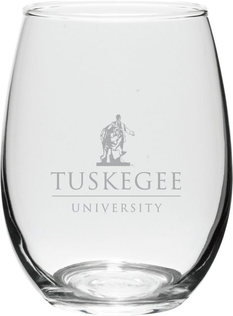 Tuskegee University 15 oz. Wine Glass