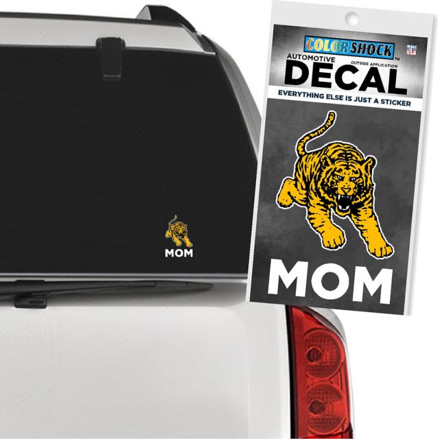 Tuskegee University Golden Tigers Mom Decal