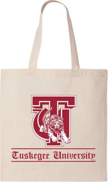 Tuskegee University 15 x 16 Canvas Tote Bag