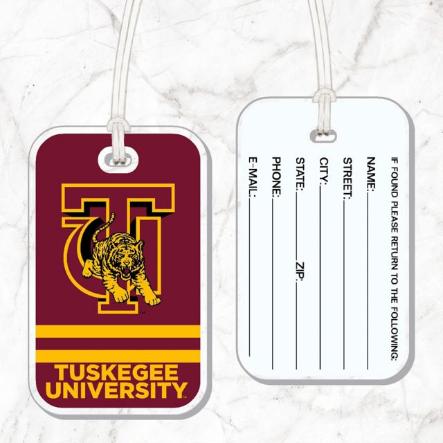 Tuskegee University Golden Tigers Bag Tag