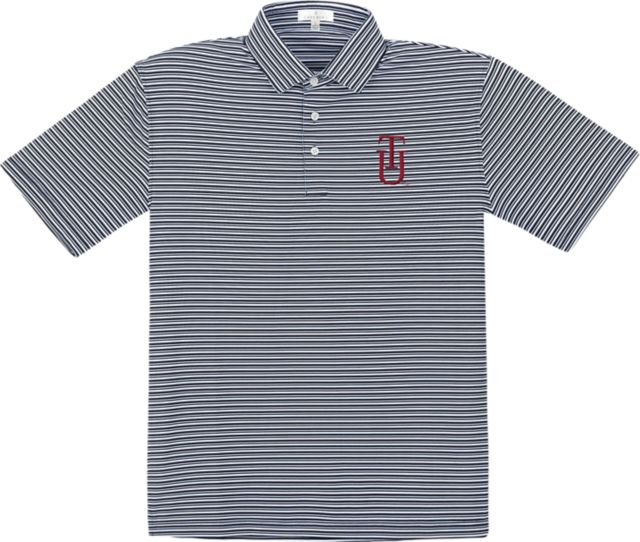 Tuskegee University Performance Stripe Polo