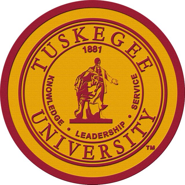 Tuskegee University Golden Tigers 3'' Patch: Tuskegee University