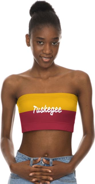 Tuskegee University Golden Tigers Women's Bandeau Top